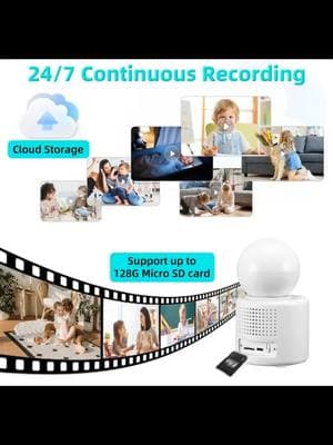 2K Video Call Security Camera Indoor, Nanny Monitor Two-Way  Video One Touch Phone Call 360-Degree View  Get Yourself One  2K Video Call Security Camera  #fyp #viral  #securitycameras #homesafety 