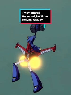 Optimus couldn’t resist Defying Gravity even after Ultra Magnus told him it’s not in his programming. #transformers #fyp #transformersanimated 