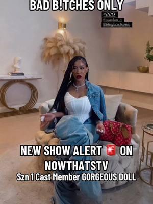 Are you guys ready?! Im so excited to finally be able to show my personality to the world on another Major Platform! My supports who pushed me to do it , this is for you! Thank everyone who has beleived in me and pushed me to get on my Zoom! #Fyp #BBO #NOWTHATSTV #FanFavorite #GORGEOUSDOLL #GirlBoss #bosslady Jeans from @AKIRA ! @NowThatsTv 