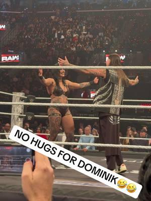 NO HUGS FOR DOMINIK MYSTERIO AT RAW ON NETFLIX🤣🔥\\ #dominikmysterio #dominikmysteriowwe #WWE #wwefan #wweraw #wrestling #prowrestling #itsjonibek 