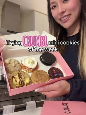 Trying AND rating @Crumbl minis for this week❣️ & a large Salted Caramel Cheesecake 🥰 -first Crumbl review of the year ☺️ #crumbl #crumblreview #crumblcookies #crumblcookiesoftheweek #crumblminis #crumblecookie #crumblecookiesreview #crumblecookiereview #cookies #asmr #mukbang #cookieasmr #eatwithme #cookiemukbang #mukbangeatingshow #crunchy #cookiereview #food #foodreview #cheesecake #oreo #fyp 