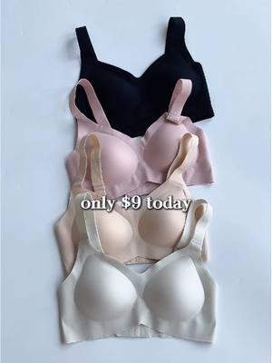 Women's Solid Wireless Push Up bra#bra #pushbra #bralette #TikTokShop #tiktokshopfinds #spotlightfinds #spotlightfinds #springsale 