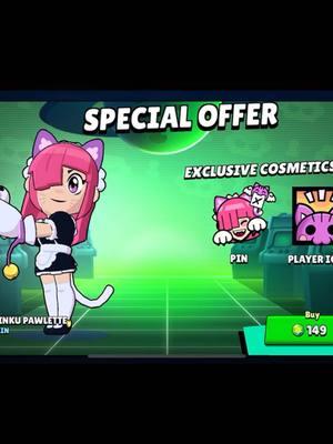 finally another skin for my main 😝💕 #trophies #brawlstars #brawlstarstiktok #pawlette#colettebrawlstars 