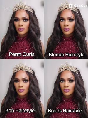 A touch of blonde will fit me perfectly. Which look is your favorite.  #ai #aigenerated #onelovefamily 