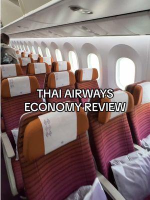 5 reasons to book economy with Thai airways!  - Efficient boarding  - Very nice and helpful staff - Above average legroom  - Above average airline meals (not insanely salty)  - pro/con: seats recline far for sleeping overnight flights  Will definitely be booking again! @Thai Airways International  #thaiairways #flightreview #economy #thailandtravel #airlines #solotravel 