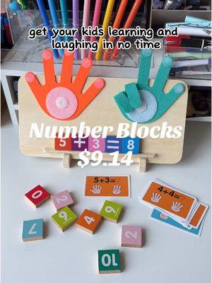 Educational Math Manipulatives Number Counting Blocks only $9.14!#math #numbercounting #numberblocks #calculate #arithmeticgame #puzzle#kids #toyforkids #tiktokshopholidaysale 