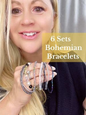 With this 6 pack of Bohemian beaded bracelets, there are so many style options for accessorizing your looks! @LOYALLOOK #beadedbracelets #bohemian #bohemianstyle #jewelryhaul #braceletideas #bracelets #womensjewelry #accessorize #stackablebracelets #loyallook 