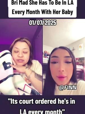 Bri Mad She Has To Be In LA Every Month With Her Baby | El Chisme Tok | FINNREACTS  #ashtrevino #bri #foryourpage #tiktoklive #ashleytrevino #briolsen #chismetime #parenting 