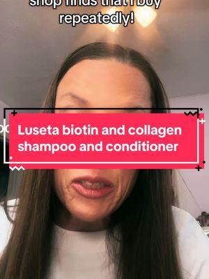 One of my first TikTok shop purchases is biotin shampoo #luseta #lusetabeauty #lusetabiotinbcomplex #biotin #shampoo #conditioner #hair #hairtok #foryou #tiktokmademebuyit #tiktokshopfinds #trending #ladies #men #MomsofTikTok @LusetaOfficial 