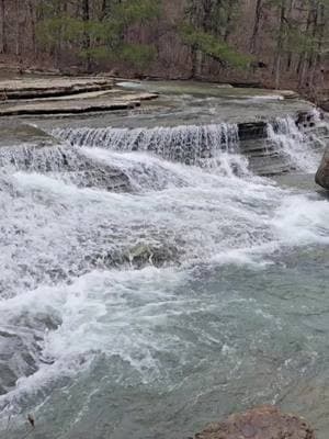 Six Fingers Falls, Ozark National Forest, Arkansas #sixfingers #happyplace #waterfall #Outdoors #arkansaswaterfall #outside #rain #4upage #Love 