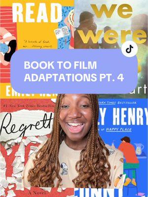 Replying to @a  Every book to film adaptation coming out in 2025🎥📚 Part 4 guyssss! #booktofilm #wewereliars #BookTok #beachread #emilhenry #colleenhoover #regrettingyou #booklovers #booktofilmadaptation 