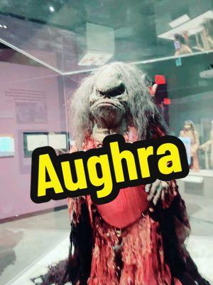 So glad I got to see this exhibit and for all of the #ashtrevino comments I had no idea who you all were talking about. But this wonderful creature is Aughra from The Dark Crystal. #thedarkcrystal #darkcrystal #aughra #jimhenson #exhibition 