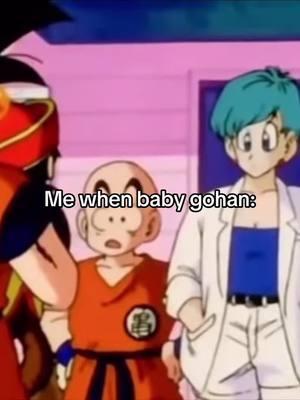 i have nothing to post and feel like posting #dragonball #dragonballz #dragonballsuper #gohan #babygohan #gohandbz #gohandragonballz #cute #cutebaby 