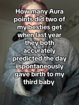 My third baby turns one today! My two closest friends were 100% right with their guess on when I’d give birth. My guess was a week later 😹 #plussizepregnancy #homebirthaftercesarean #homebirth #freebirth #vbac 