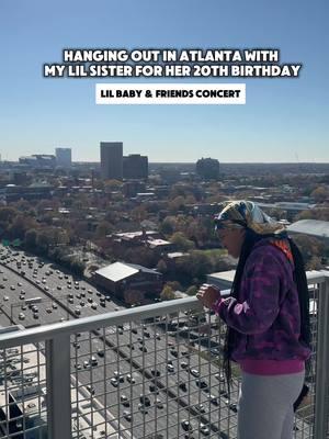 Flew my lil sister to the @lilbaby & friends concert in Atlanta to celebrate her 20th birthday early 🎁 . Happy Birthday to my lil sister Calin 🤎 Love you to the moon and back. You are going to do great things 🙏 #atl #atlantageorgia #lilbaby #Thingstodoinatlanta #atlfoodies #atlantafood #atlfood #atleats #atlrestaurants  