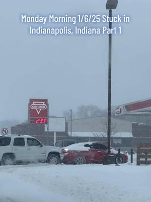 Monday Morning 1/6/25 Stuck in Indianapolis, Indiana Part 1 #snow #indianapolis #stuck #indiana #snowday #naptown #317 #snowstorm #weather #2025 #videos #indy #watch #indianapolisindiana #part1 