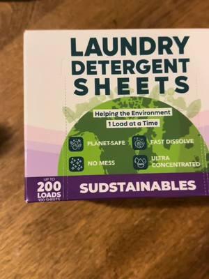 Laundry Detergent Sheets (200 Excited to try these laundry detergent sheets . Save on laundry soap.. #laundrydetergent #sudstainable #laundrysoap #laundryhack #laundrydetergentsheets #laundrydetergents #laundrysheets #laundrysheetsreview #laundrysheetsdetergent 