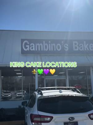 Let the good times roll ⚜️😊 #kingsday #louisiana #mardigras #bakery #fyp #gambinosbakery #kingcake 