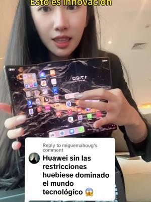 Replying to @miguemahoug La verdad que sí. 🙌🏻 #huawei #huaweiharmonyos #harmonyos #gloriadechina #gloriaho #china #foryou #technology #huaweimatext #celular #fyp #fypシ #fypage #viral #parati #innovation #unboxing #agentecn #asmr @Gloriaenchina 