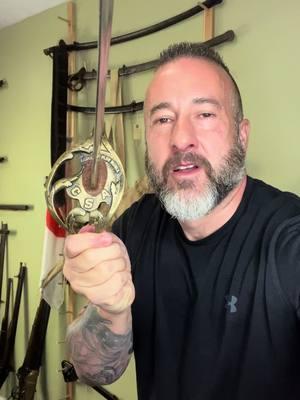 Nashville Tennessee …. Brian Akins “Nashville Rebel” with a beautiful antique Nashville Plow Works American Civil War Cavalry Saber.  #america #history #sword #civilwar #discovery #brianakins #rebel #rebelrelics 