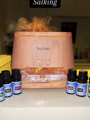 If you love this diffuser then you will love the oils. If you buy the diffuser and the oils you will get free shipping. It only takes a few drops for your home to smell amazing #spolightfinds #musthave #cozyhomestyle #oildiffuser #diffuser #humidifier #salking #salkingoildiffuser @Salking. 