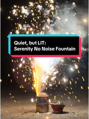 Who says peace and chaos can't coexist? Enjoy watching our 'Serenity' fountain go off like a zen garden... on fire. 🔥🌸 #phantomfireworks #fireworkshow #fireworks_lovers #fireworksfanatics #redwhiteblue #patriotic #fireworks💥 #fireworksdisplay #celebration #fireworktime #playtimeanytime