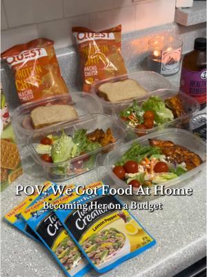 Work Lunch/Breakfast-Ham&Cheese Sandwich+Protein Chips x #questchips  Snacks-Tuna & @Oikos yogurt  Dinner - Honey Glazed Salmon & Salad  Gut Health - Kombucha x @Health-Ade  Have you started incorporating meal prepping into your routine for 2025 ❔ #becomingheronabudget #mealprepping #mealplanning #mealpreprecipes #healthyliving #GymTok #fyp #explorepage 