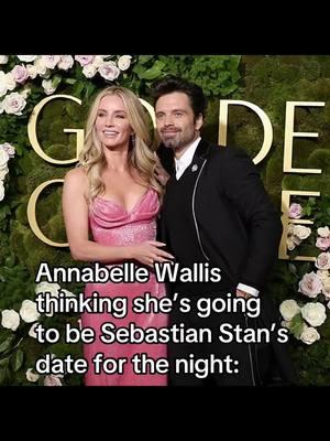 Annabelle was PATIENT 😭 #fyp #foryoupage #celebrity #actor #sebastianstan #anthonymackie #ship #mcu #marvel #goldenglobes #trending #viral   