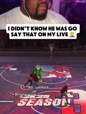 I didn’t know he was go Say that on My LIVE 🤦‍♂️ #nba2k25 #2k25 #nba2k25gameplay #bestbuildnba2k25 #bestbuild2k25 #nba2k25myteam #2k25bestbuild #nba2k25mycareer #nba2k25bestbuild #2k25tips