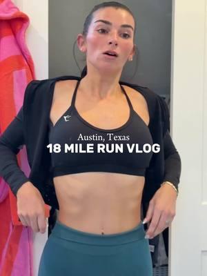 18 MILE RUN VLOG - 6 weeks out from the Austin marathon!!  I can’t believe we are finally at the point where my runs are looking a little something like this… I had made a TikTok video about this, but basically the day of my long run. I don’t know how you people function. All I wanna do is take a nap and lay on the couch all day.  My entire body is fully out of it. I can’t think or see straight.  HAHA  But this one was definitely brutal, thankful next week I have a D load run, which is only 12 miles..! 😂 #atx #austintexas #austintx #atxthingstodo #runningtips #runningvlog #austinmarathon