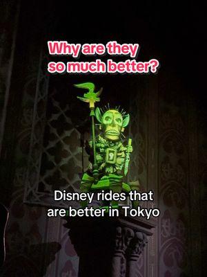 A few Disney rides that are better in Tokyo #tokyodisneyland #tokyodisneysea #towerofterror #fypシ #countrybears #junglecruise #tikiroom #disneyland #disneyparks #disneyrides #tokyodisneyresort 