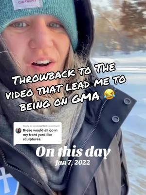 #onthisday the video that made me famous #itssocoldhere #ope #freezeyourpantsoff #snow 