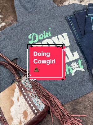 This sweatshirt was made for you 🤠 🌵 #cowgirlup #hotgirlshit #cowgirlshittt #westernwear #horsegirl #rodeo 