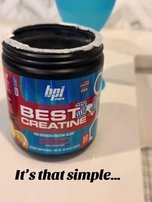 #ProTip…. Just take a scoop a day… it’s that simple! Possibly the best stuff on earth!  #BestCreatine #workouttips #contestprep 