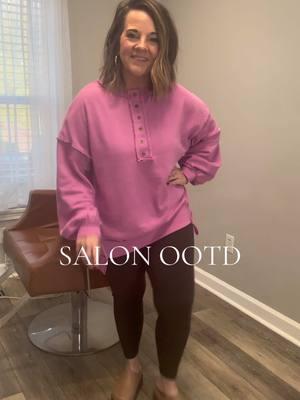 Salon OOTD #hairstylist #hairstylistsoftiktok #OOTD #womensfashion #evaless #evalessfashion 