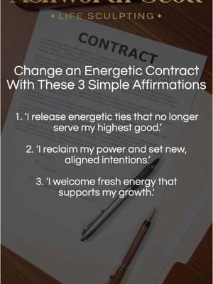 Shift your energy with these powerful affirmations: release what no longer serves, reclaim your power, and welcome new energy aligned with your purpose. 🌱✨  - - -  #SpiritualAwakening #PsychicLifeCoach #MindsetCoach #LifeCoach #AbundanceCoach #SpiritualGrowth #MindsetMatters #Empowerment