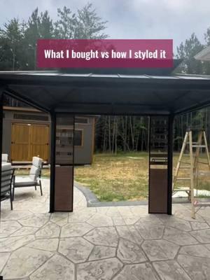 Transform your outdoor space with the Sunjoy Gazebo. With customizable features and a sturdy design, it’s versatile enough for any setting. Which would you choose - an outdoor kitchen or a cozy living area? Click our bio link to order yours! #sunjoylife #gazebo #outdoorlife #backyardprojects #backyardreno #homereno #backyard #backyardvibes #outdoorliving #outdoorlivingspace #outdoorfurniture #backyardgoals #cozyvibes #homegoods #diyprojects  #homegoodsfinds #reno #viral #foryou #fyp #trending 