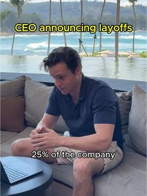 Based on a true story  #layoffs #tech #founder #startup #workhumor #corporatehumor #travel 