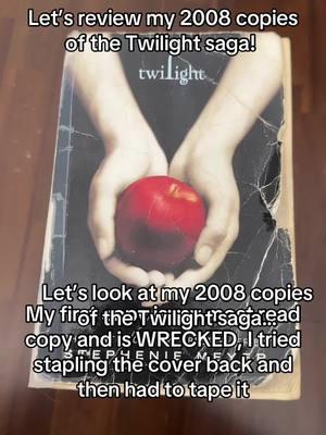 Have had these babies for nearly 17 years  #twilight #newmoon #eclipse #breakingdawn #twilightsaga #nostalgia #2008 #decode #edwardcullen #bellaswan #jacobblack #twilighttiktok #teamedward #teamjacob #twilighttiktok #cullen #thecullens #twilightrenaissance 