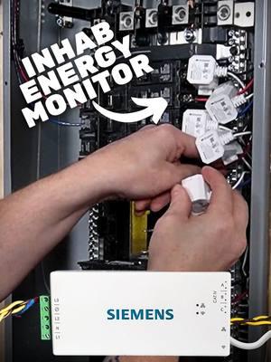 Installing a Siemens Inhab Energy Monitor #electricianu #electricians #electrician #electricalcontractor #electricalcontractors #electriciansofamerica #electriciansofinstagram #sparky #sparkylife #electricianshit #electricianlife #electricaltheory #siemens #siemenselectric #siemensloadmanager #siemensinhab #siemensinhabenergymonitor