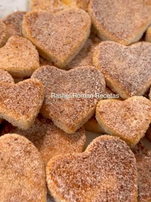 Galletas de corazón sin horno sabor naranja y vainilla riquísimas con el sabor casero 😋☕️#rashelromanrecetas #galletas #sinhorno #recetasdecocina #pancasero #recetas #desayuno #recetas #parati #fip #explorepage #polvorones #sanvalentin #frio #cafe 