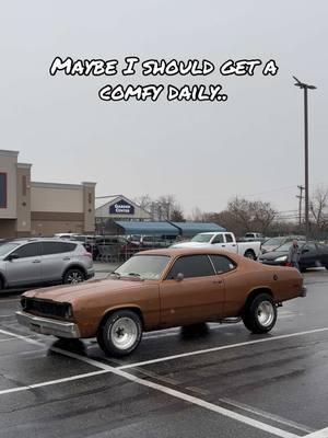 Like the video so I can get some views and get the duster going again #carsoftiktok #vdubzz #crx #honda #fypシ #plymouthduster #mopar 