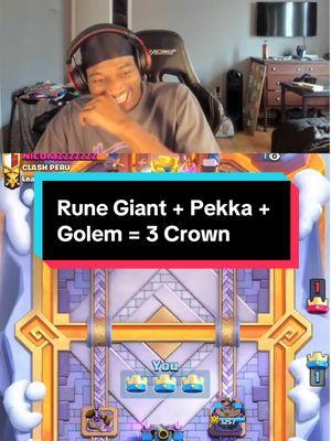 Rune Giant kinda goated 😤 #clashroyale #crl #clashroyaledaily #GamingOnTikTok #WhatToPlay #besean 