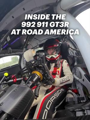 Take a look at @sethlucasracing driving the 992 GT3R around Road America 🔥 #racecar #motul