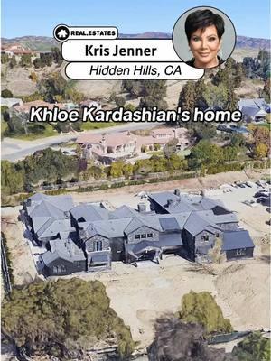 Kris Jenner’s house in Hidden Hills, California! #krisjenner #kardashians #celebrity #fyp #foryou #foryoupage #realestate #mansion #california 