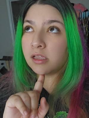 @punkyhaircolour Spring Green Y'all just saying. It passes the fricken vibe check and lasts FOREVER! I can never change this color. 10/10 recommend. #punkycolour #fantasyhaircolor #colorfulhair #halloweenhair #halloweencommunity #spookycommunity #halloweenblogger #altcommunity 