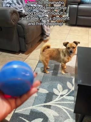 Maple LOVES this interactive dog ball #dogtoy #dogtoyreview  #dogtoys #dogball #interactivedogtoy #dogtoyreview #dogtoys #dogsoftiktok 