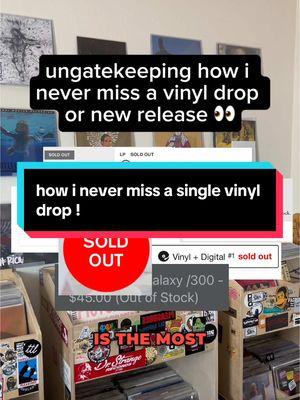 i get asked this a lot so i figured i'd make a video, thank you to @VinylAlert for making one of the best resources out there for record collectors and making it totally free, shows just how selfless this community can be sometimes 🙏🏼 #vinyl #vinyls #vinyltok #vinylrecords #vinylcheck #vinylcollection #vinyltiktok #vinylcollector #recordcollection #records #vinylcommunity #recordcollector #vinylalert #vinylclub #rarevinyl 