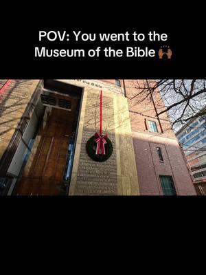 Life Changing 🥹❤️ #bible #museum #jesus #christian #Love #washingston #fyp #foryou #art 