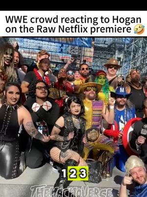 Hulkamania is a single grain of sand in the Sahara Desert that is Macho Madness!  . @netflix @WWE much love to @jayceevee86 for putting up with us! . . . #wweraw #Netflix #wweonnetflix  #rawonnetflix  #intuitdome  #losangeles  #hulkhogan  #memes #wwefan #WWE #machoman #boo #ironsheik #Randysavage  #TheMachoverse  #MACHOMANRANDYSAVAGE #worldwrestlingcosplayers 